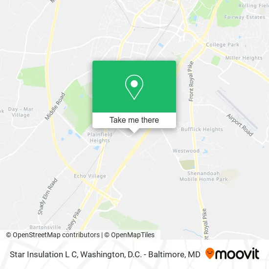 Star Insulation L C map