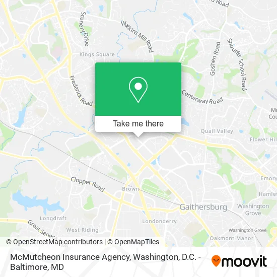 Mapa de McMutcheon Insurance Agency