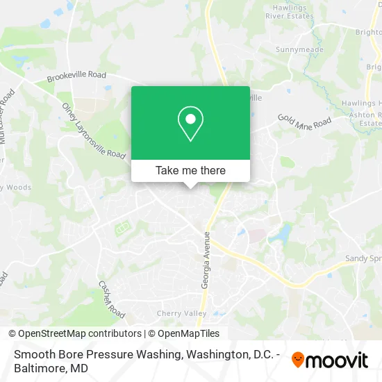 Mapa de Smooth Bore Pressure Washing