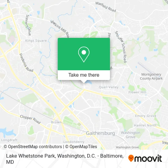 Lake Whetstone Park map