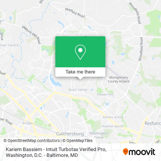 Mapa de Kariem Bassiem - Intuit Turbotax Verified Pro