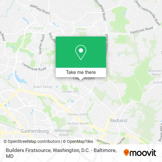 Builders Firstsource map