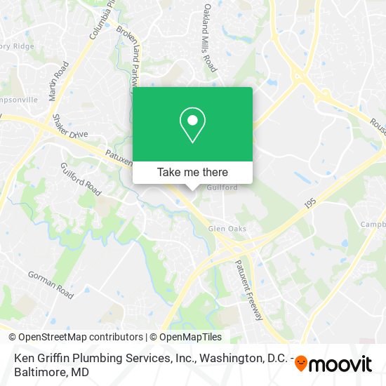 Ken Griffin Plumbing Services, Inc. map