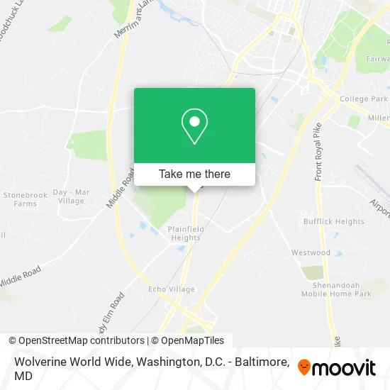 Wolverine World Wide map