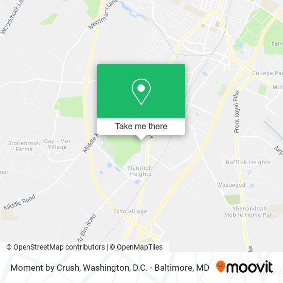 Moment by Crush map
