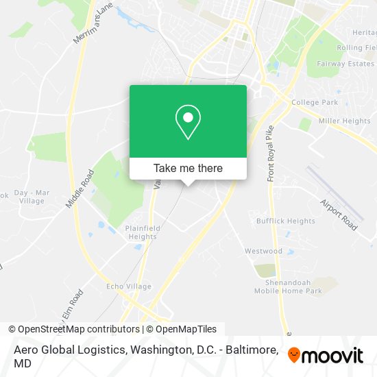 Aero Global Logistics map