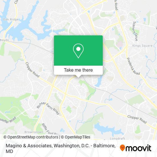 Mapa de Magino & Associates