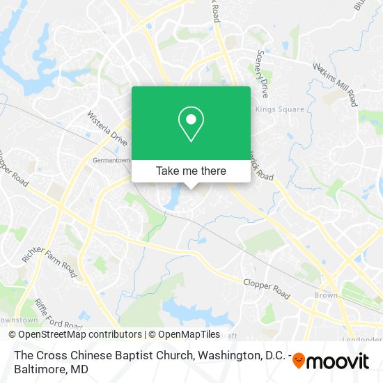 Mapa de The Cross Chinese Baptist Church