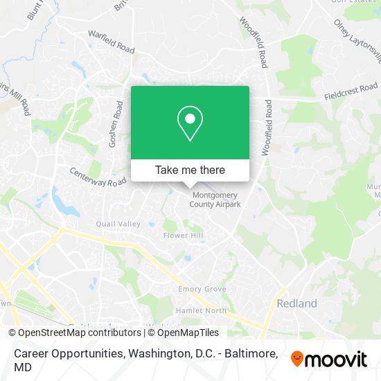 Mapa de Career Opportunities