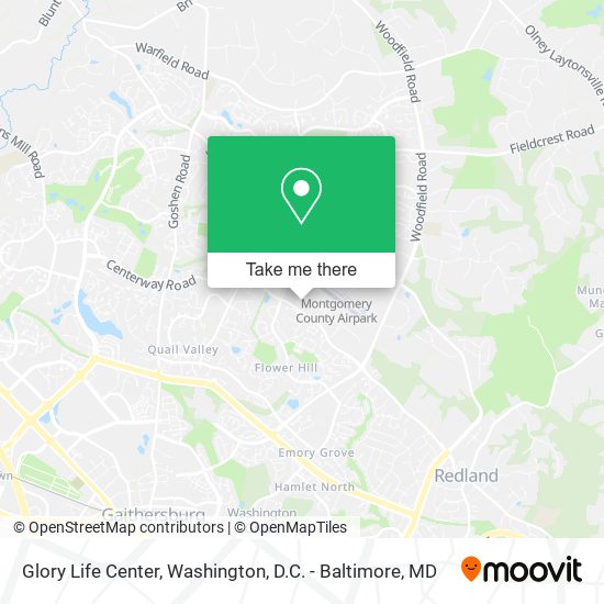 Glory Life Center map