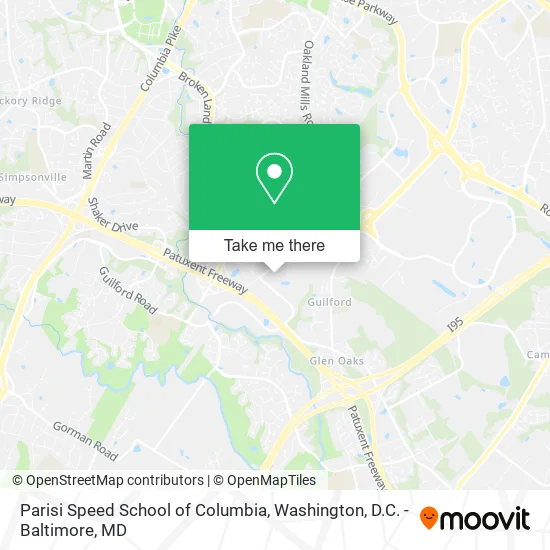 Mapa de Parisi Speed School of Columbia
