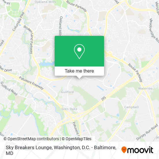 Mapa de Sky Breakers Lounge