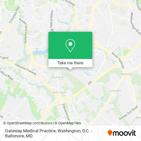 Gateway Medical Practice map