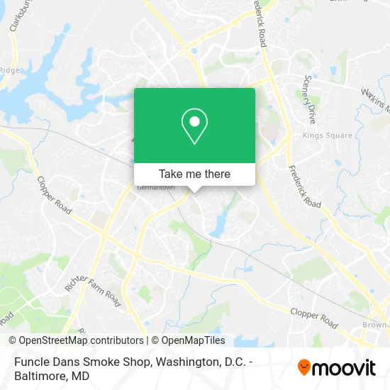 Funcle Dans Smoke Shop map