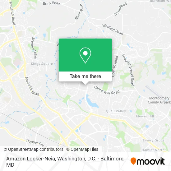 Amazon Locker-Neia map