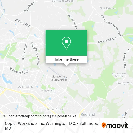 Copier Workshop, Inc map