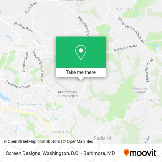 Mapa de Screen Designs