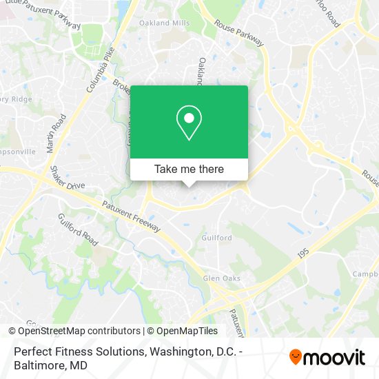 Perfect Fitness Solutions map