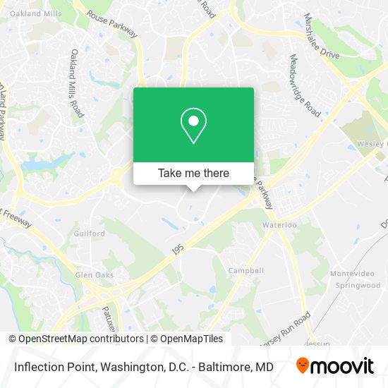 Inflection Point map