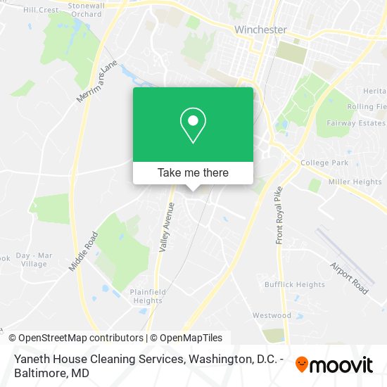 Yaneth House Cleaning Services map