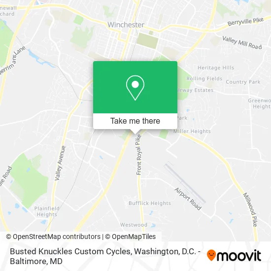 Busted Knuckles Custom Cycles map
