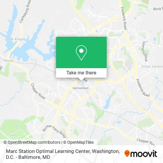 Marc Station Optimal Learning Center map
