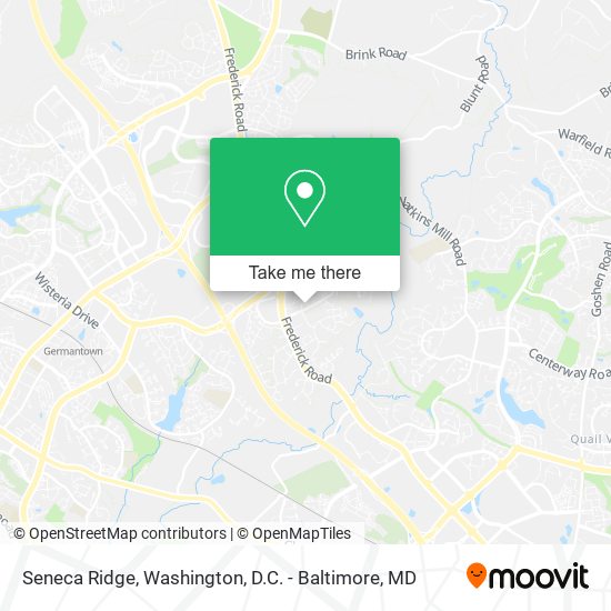 Seneca Ridge map