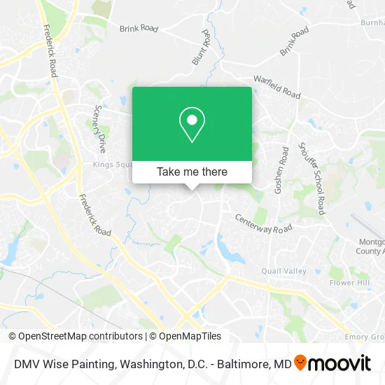 Mapa de DMV Wise Painting