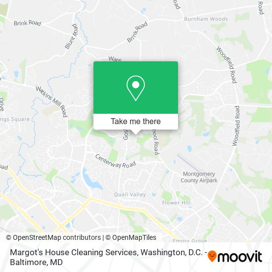 Mapa de Margot's House Cleaning Services