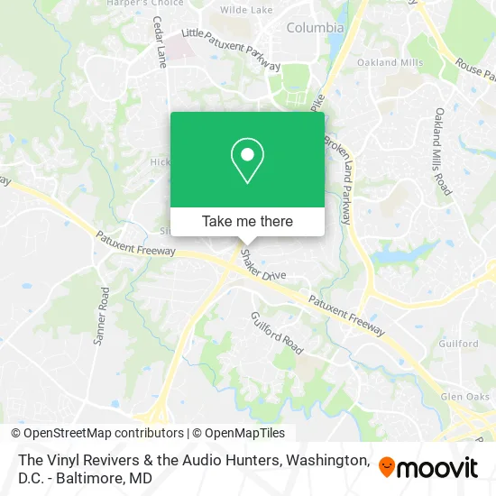 Mapa de The Vinyl Revivers & the Audio Hunters