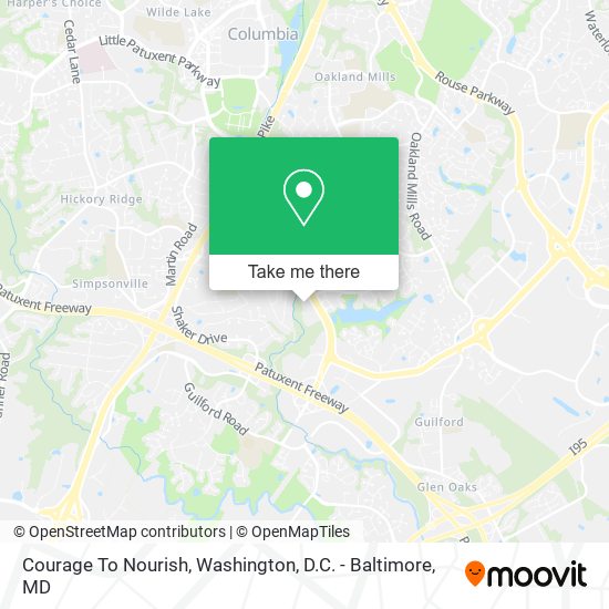 Mapa de Courage To Nourish