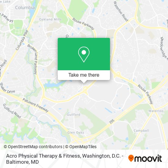 Acro Physical Therapy & Fitness map