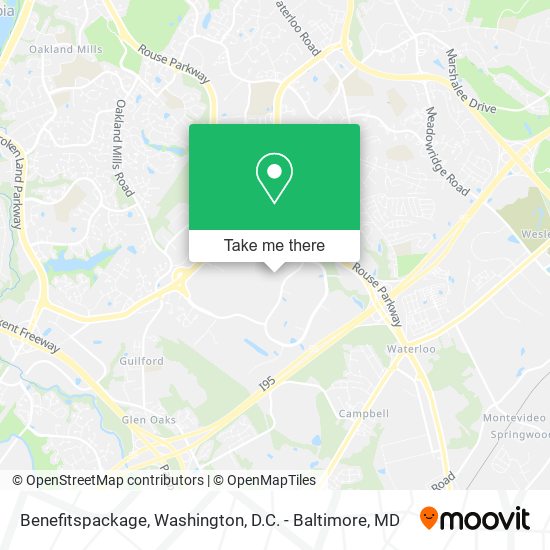 Benefitspackage map