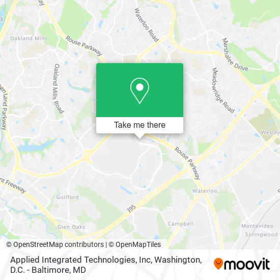 Applied Integrated Technologies, Inc map