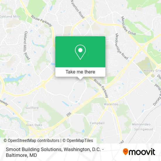 Smoot Building Solutions map