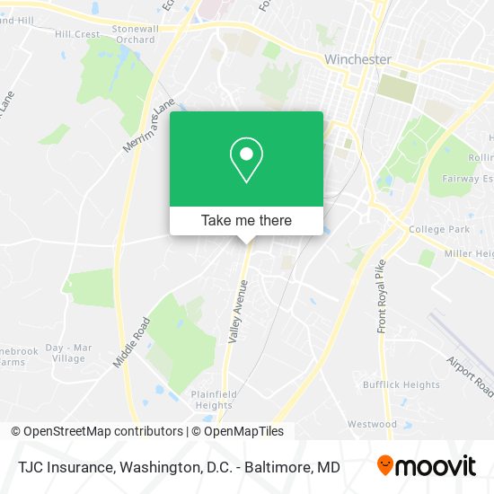 TJC Insurance map