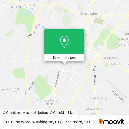 Its in the Word map
