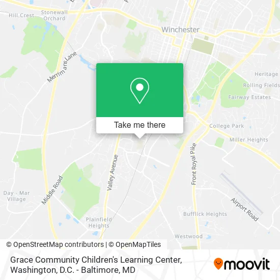 Grace Community Children's Learning Center map