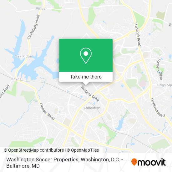 Mapa de Washington Soccer Properties