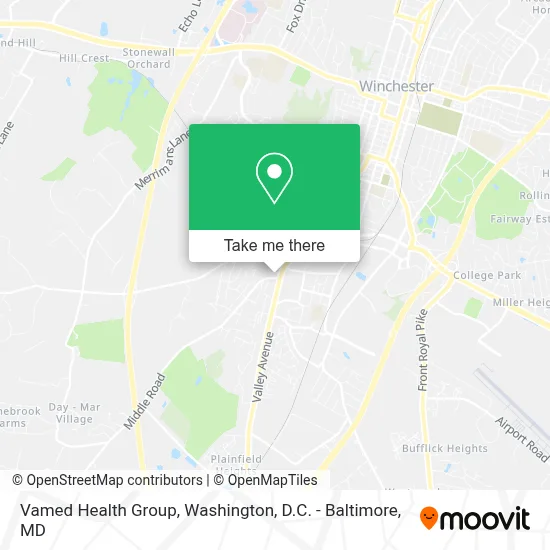 Vamed Health Group map