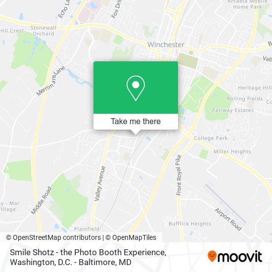 Smile Shotz - the Photo Booth Experience map