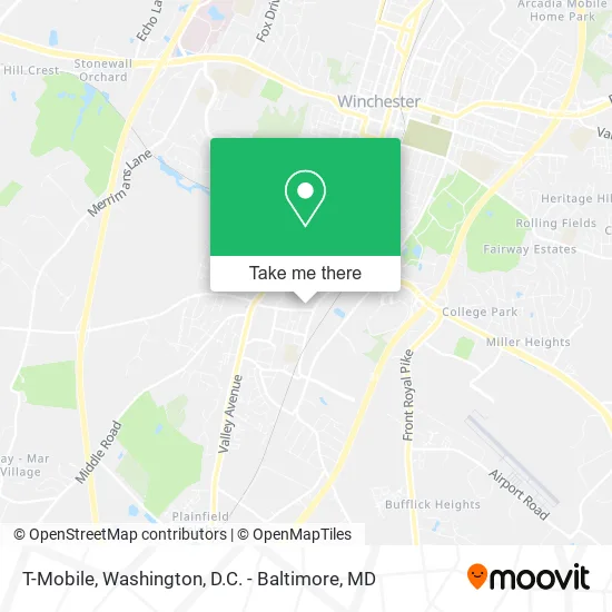 T-Mobile map