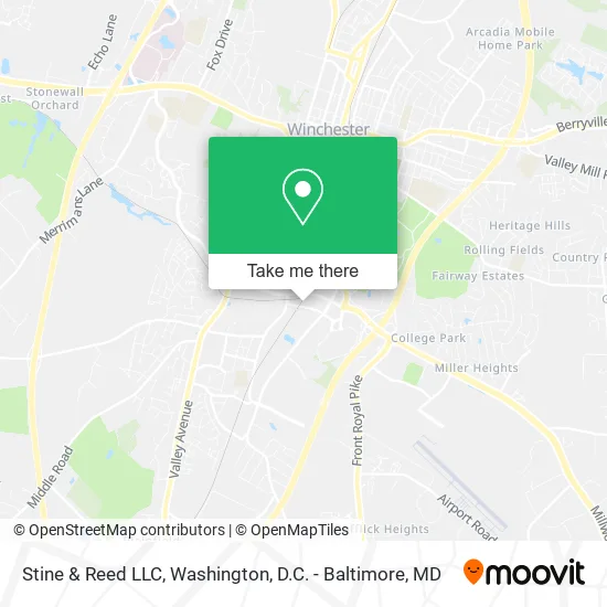 Stine & Reed LLC map