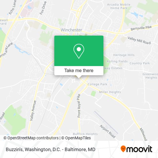 Buzzin's map
