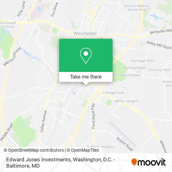 Mapa de Edward Jones Investments