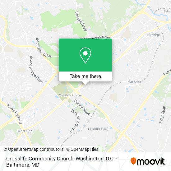 Mapa de Crosslife Community Church