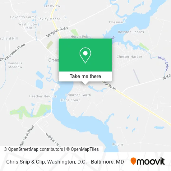 Chris Snip & Clip map