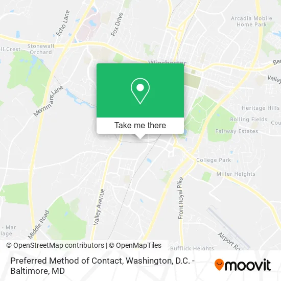 Preferred Method of Contact map