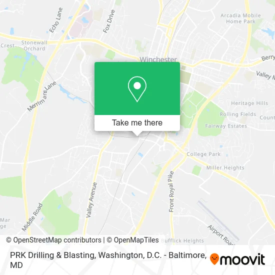 PRK Drilling & Blasting map