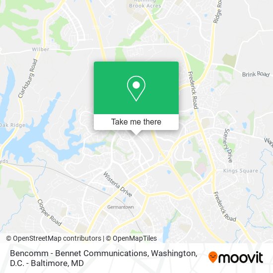 Bencomm - Bennet Communications map